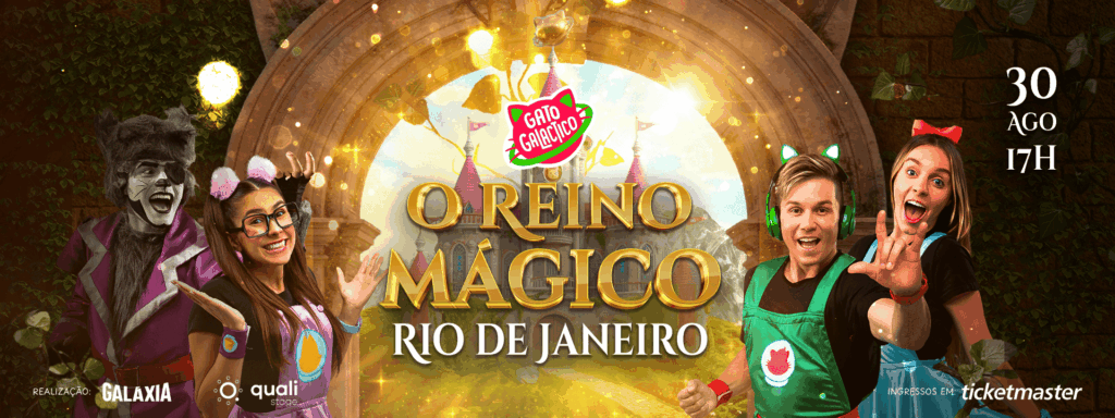 Gato Galactico Em “O Reino Mágico” – 2026