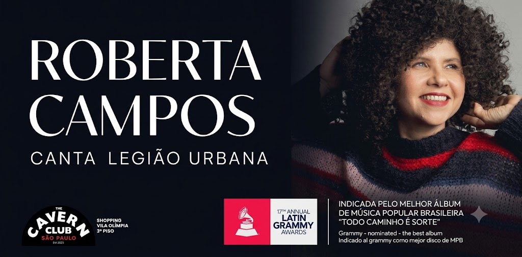 Roberta Campos Canta Legião Urbana – 2026
