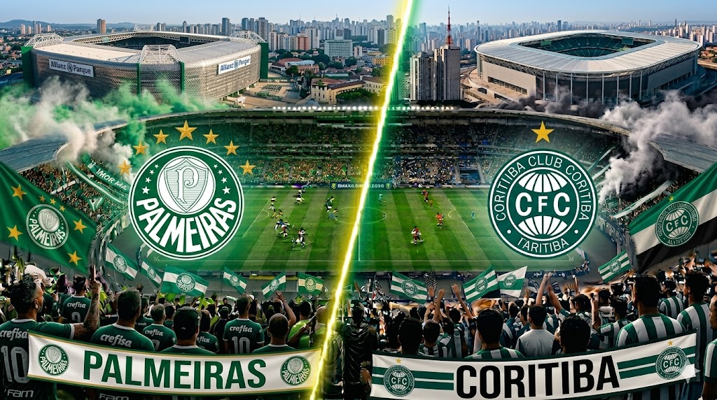 Palmeiras x Coritiba – Brasileirão Betano