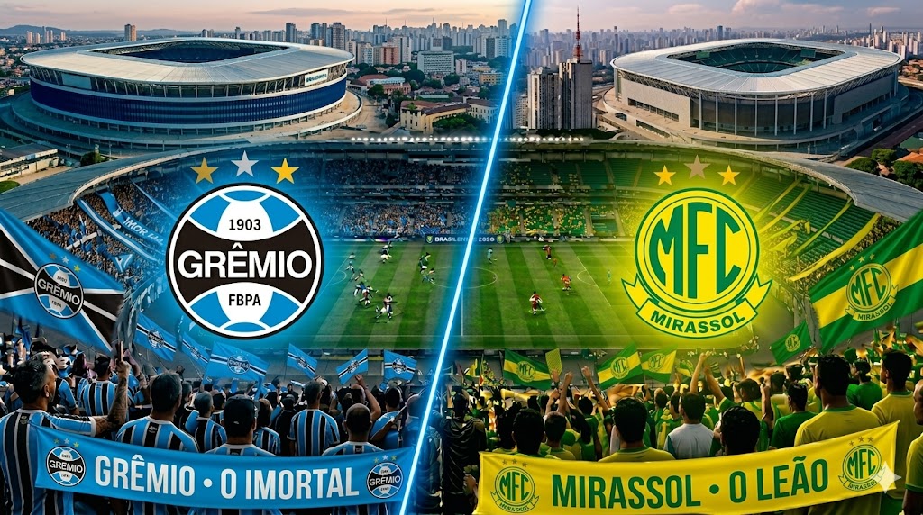 Grêmio x Mirassol – Brasileirão Betano