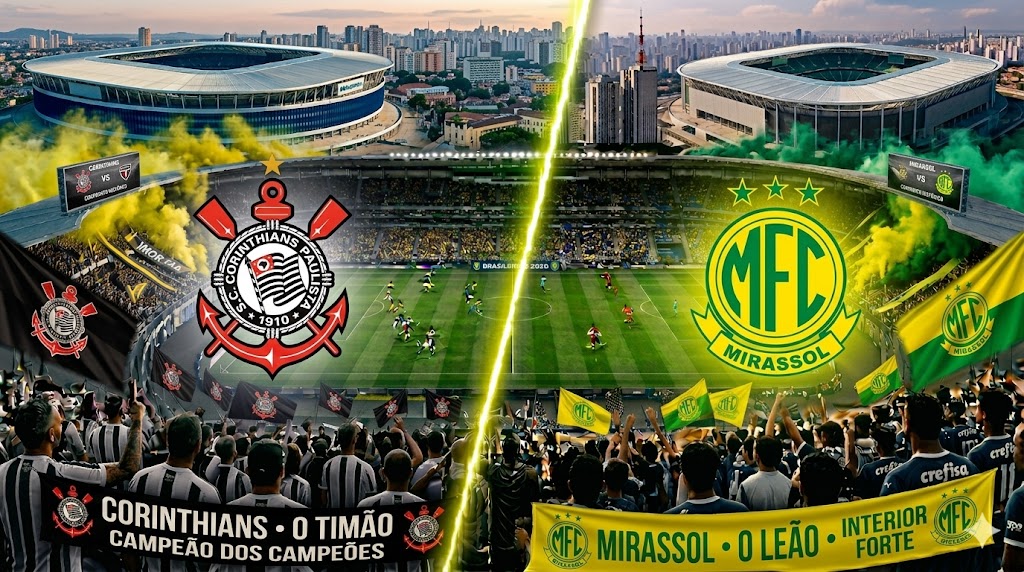 Corinthians x Mirassol – Brasileirão Betano