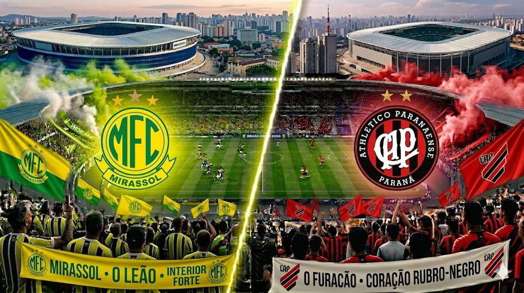 Mirassol x Athletico-PR – Brasileirão Betano