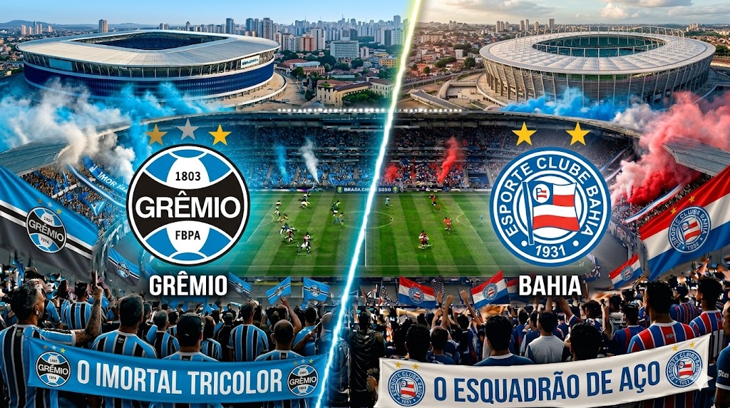 Grêmio x Bahia – Brasileirão Betano