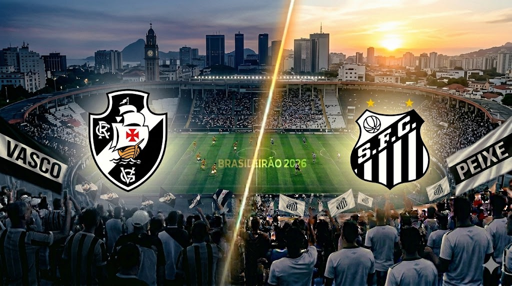 Vasco x Santos – Brasileirão Betano