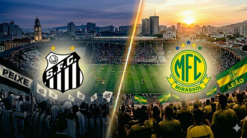 Santos x Mirassol – Brasileirão Betano