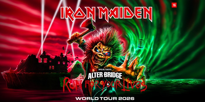 Iron Maiden – Run For Your Lives World Tour 2026