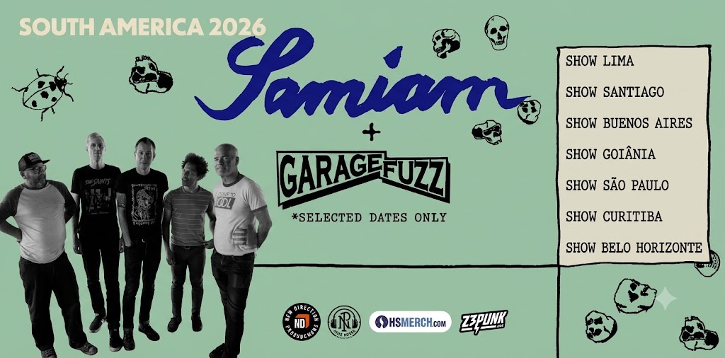 Samiam (EUA) + Garage Fuzz – 2026