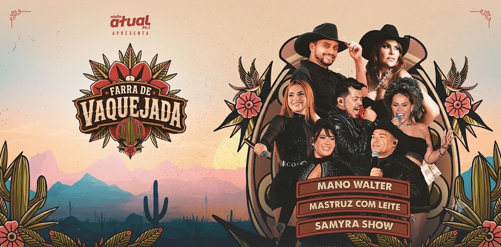 Mano Walter, Mastruz Com Leite E Samyra Show 2026