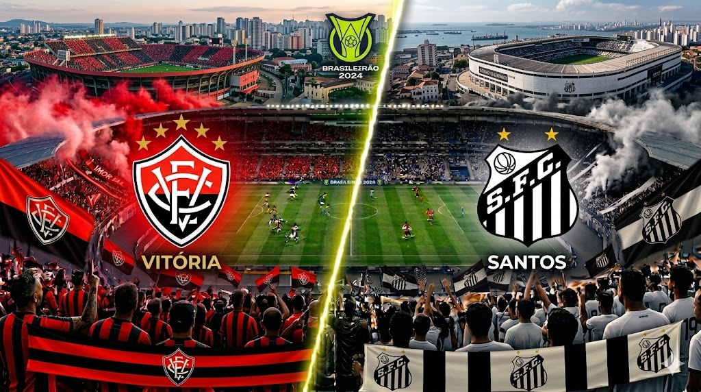 Vitória x Santos – Brasileirão Betano
