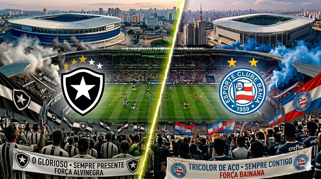 Botafogo x Bahia – Brasileirão Betano