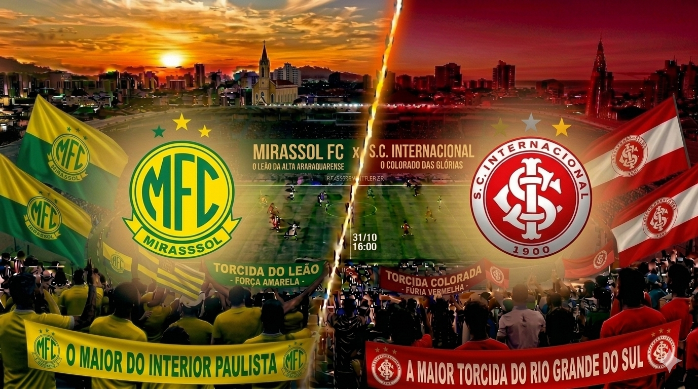 Mirassol x Internacional – Brasileirão Betano