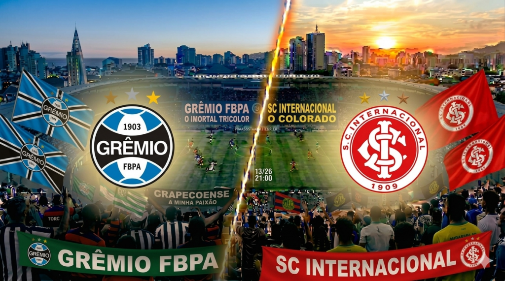 Grêmio x Internacional -Brasileirão Betano