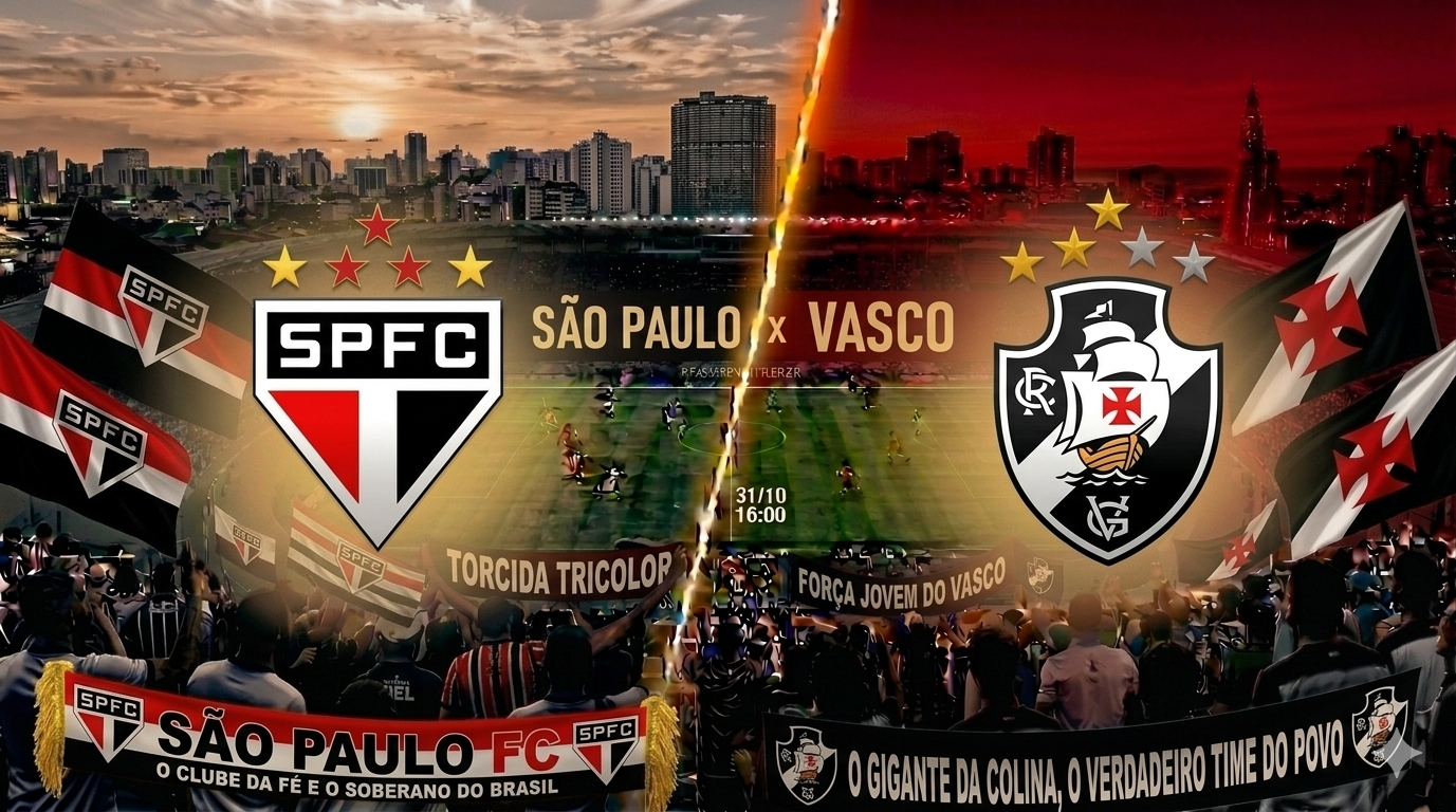 São Paulo x Vasco – Brasileirão Betano