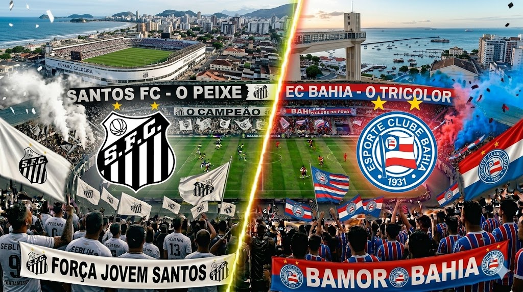 Santos x Bahia – Brasileirão Betano
