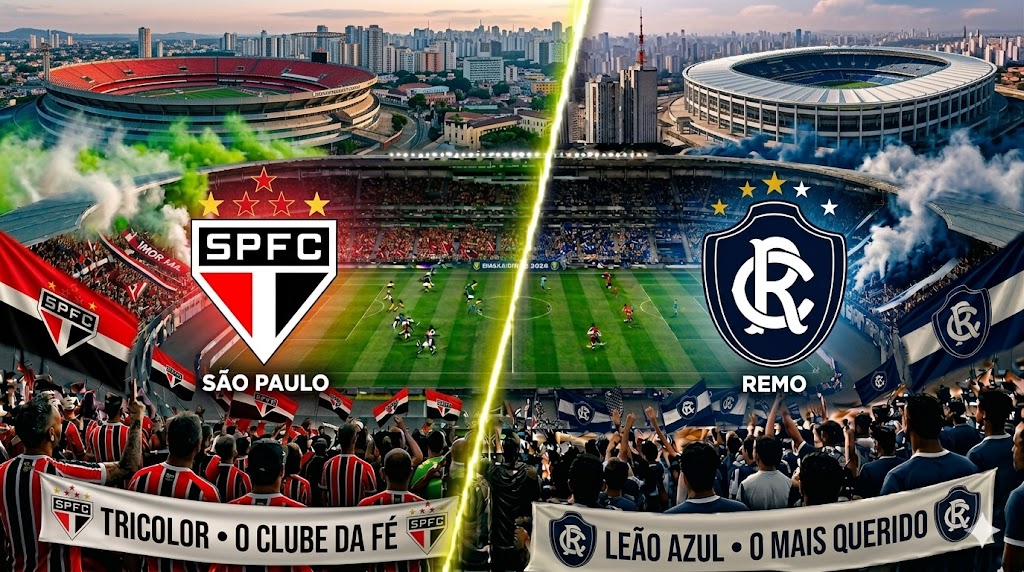 São Paulo x Remo – Brasileirão Betano